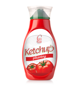Etykieta na ketchup